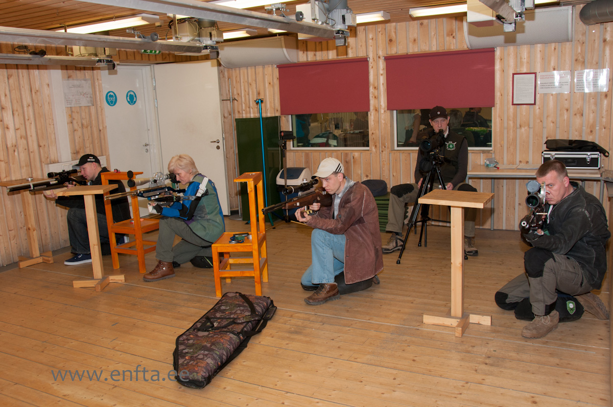 Third group kneeling